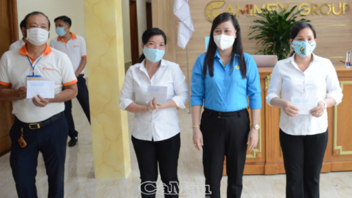 Hơn 700 triệu đồng hỗ trợ đợt 6 cho đoàn viên công đoàn, người lao động