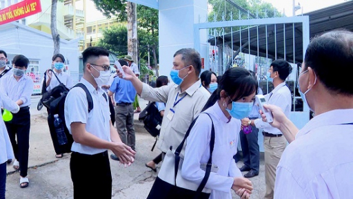 Học sinh Trà Vinh chính thức quay trở lại trường học trực tiếp