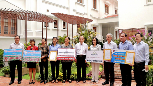 Đồng Tháp: Tiếp nhận gần 3 tỷ đồng cho Quỹ Khuyến học Nguyễn Sinh Sắc