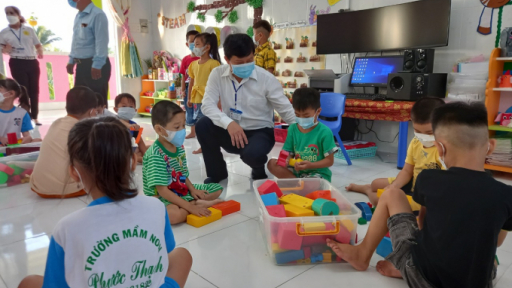 Tiền Giang hoàn tất cho học sinh trở lại trường học