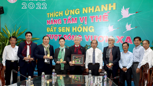 Cơ quan hợp tác quốc tế Nhật Bản hợp tác với Đồng Tháp để đào tạo trong lĩnh vực nông nghiệp