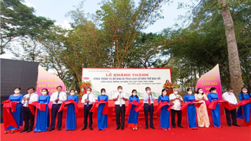 Trà Vinh: Khánh thành công trình tu bổ Khu di tích lịch sử Đền thờ Bác Hồ