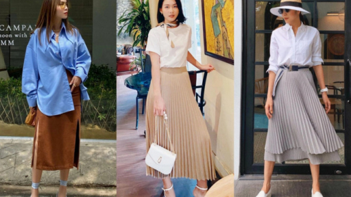 Học sao Việt 14 cách diện chân váy dài giúp trẻ ra 5 tuổi