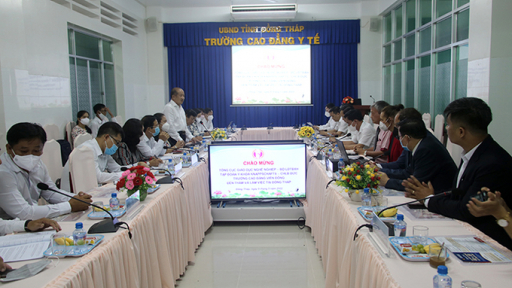 Đồng Tháp: Đề xuất hợp tác đưa du học sinh học điều dưỡng tại Đức