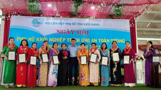 Kiên Giang: Những bông hoa tươi thắm vươn mình trong vườn hoa khởi nghiệp