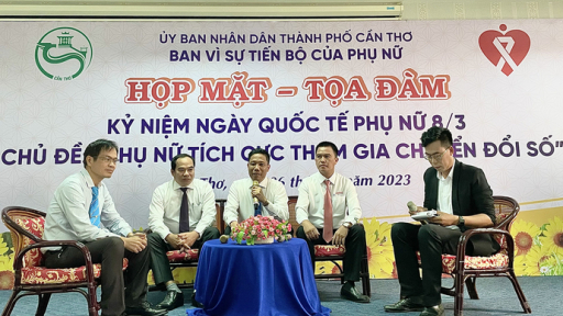 Cần Thơ: Tổ chức Tọa đàm “Phụ nữ tích cực tham gia chuyển đổi số”