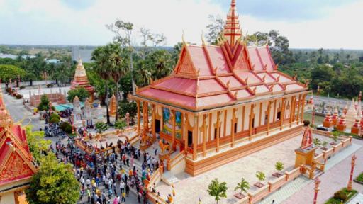 Chùa Xiêm Cán - Một trong những ngôi chùa Khmer lộng lẫy nhất Nam bộ