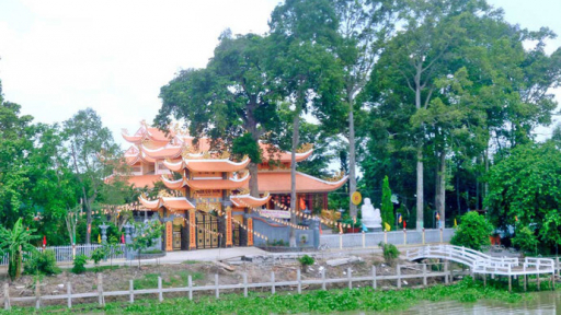 Long An: Chùa nổi Vĩnh Hưng, điểm du lịch tâm linh nhiều tiềm năng