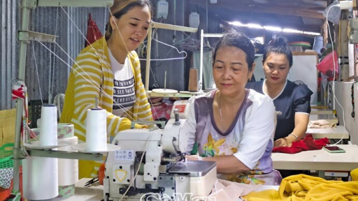 Cà Mau: Tạo việc làm cho phụ nữ nông thôn