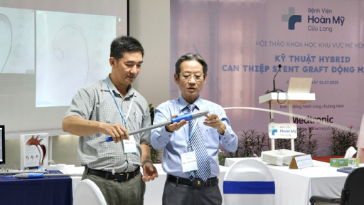 Hội thảo khoa học khu vực Mekong kỹ thuật Hybrid can thiệp Stent graft động mạch chủ