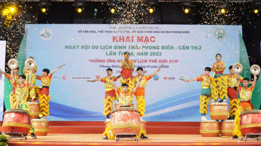 Cần Thơ: Tưng bừng khai mạc Ngày hội Du lịch sinh thái huyện Phong Điền năm 2023