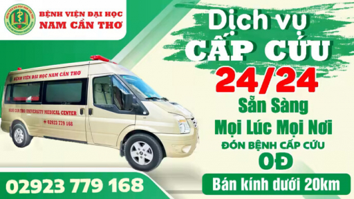 Bệnh viện Đại học Nam Cần Thơ miễn phí đón bệnh cấp cứu bán kính dưới 20km