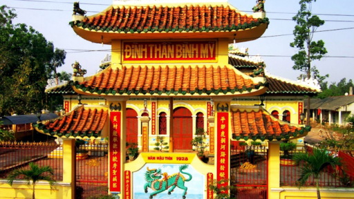 Đình Bình Mỹ - Ngôi đình có kiến trúc đẹp ở An Giang