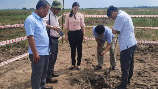 Sóc Trăng làm rõ hiện tượng khí đốt cháy từ giếng khoan