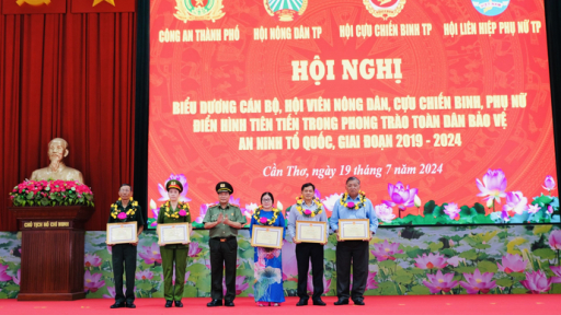 Cần Thơ: Biểu dương điển hình tiên tiến trong phong trào toàn dân bảo vệ an ninh Tổ quốc