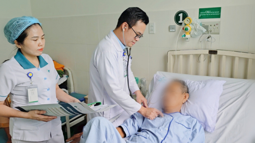 Cứu sống cụ ông 69 tuổi đột quỵ nhồi máu não