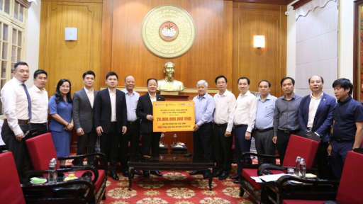 Hệ sinh thái của bầu Hiển ủng hộ 20 tỷ đồng khắc phục thiệt hại bão lũ