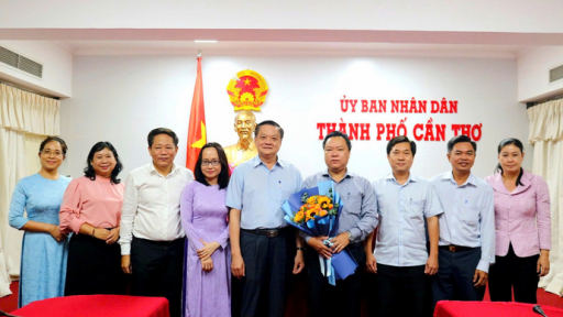 Bổ nhiệm Phó Chánh Văn phòng Ủy ban nhân dân TP Cần Thơ