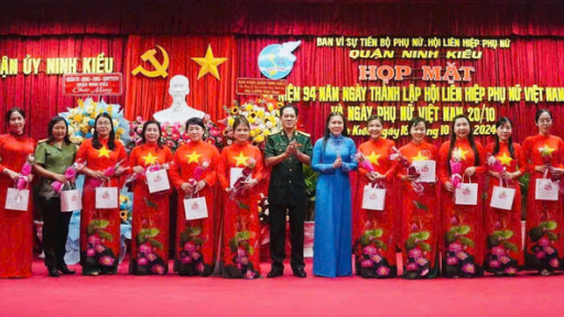 Cần Thơ: Hội Liên hiệp phụ nữ quận Ninh Kiều tổ chức họp mặt các thế hệ cán bộ Hội