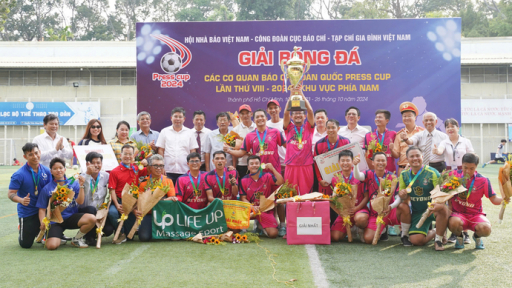 Xác định 2 đội bóng khu vực phía Nam dự vòng chung kết Press Cup năm 2024