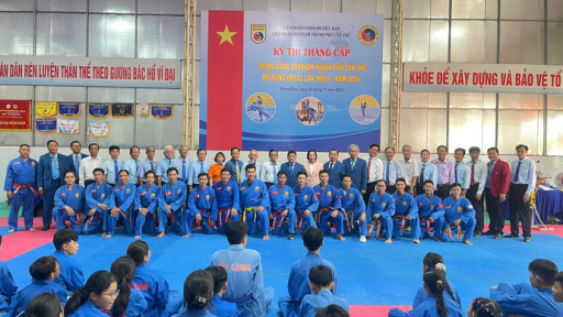 Cần Thơ tổ chức Kỳ thi thăng cấp trung đẳng Vovinam lần 2, tri ân những người thầy thầm lặng