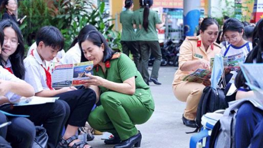 Cần Thơ: Tăng cường tuyên truyền pháp luật về giao thông, phòng cháy, chữa cháy trong học đường