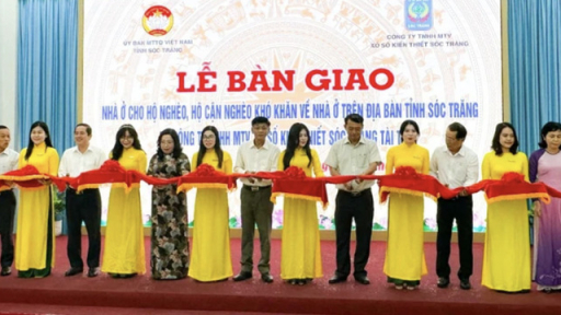 Sóc Trăng: Trao 120 căn nhà cho hộ nghèo trước thềm năm mới