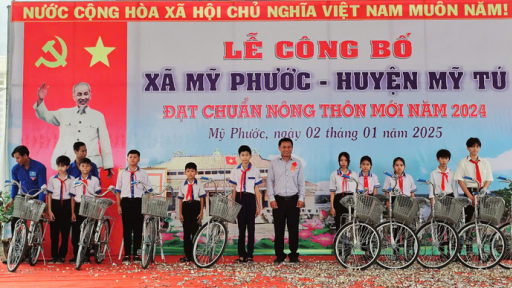 Xã vùng căn cứ kháng chiến ở Sóc Trăng đạt chuẩn nông thôn mới