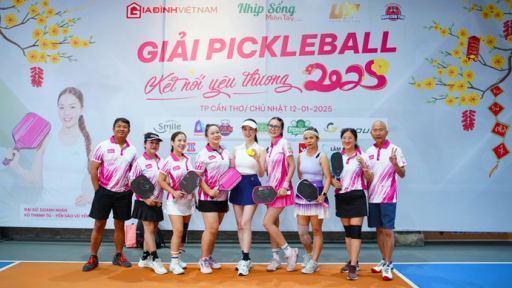 Giải đấu Pickleball kết nối yêu thương 2025: Chung tay xây dựng một mùa xuân nghĩa tình