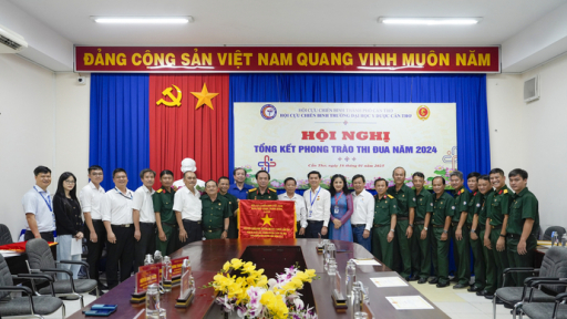 Hội Cựu chiến binh Trường Đại học Y Dược Cần Thơ tổng kết phong trào thi đua năm 2024