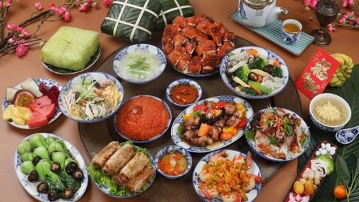 Hồn Việt qua mâm cỗ ngày Tết