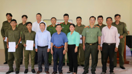 Sóc Trăng: Công an xã ra mắt Tổ phản ứng nhanh đảm bảo an ninh, trật tự