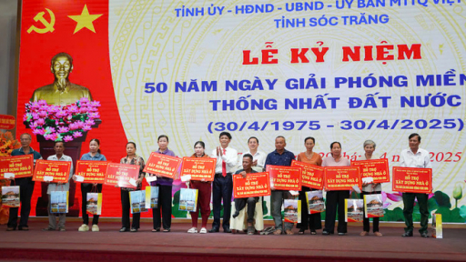 Sóc Trăng kỷ niệm 50 năm ngày Giải phóng miền Nam, thống nhất đất nước