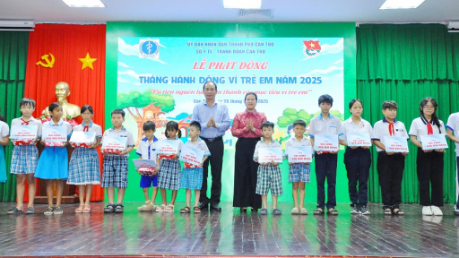 Thanh phố Cần Thơ phát động “Tháng hành động vì trẻ em” năm 2025