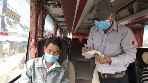 Nhà xe Hùng Cường chung tay phòng chống dịch bệnh