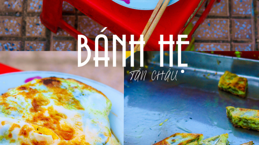 Thơm ngon bánh hẹ Tân Châu - An Giang
