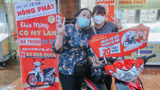 Hot: Cơ hội sở hữu xe gắn máy xịn xò khi mua vé số