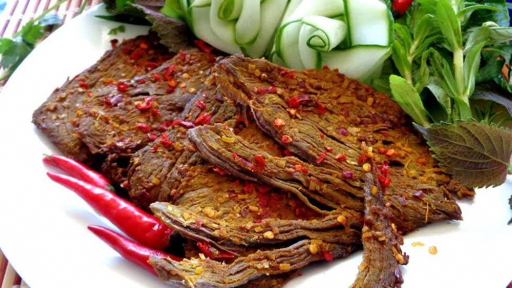 Độc đáo món quà của miền Tây - khô trâu Thạnh Trị