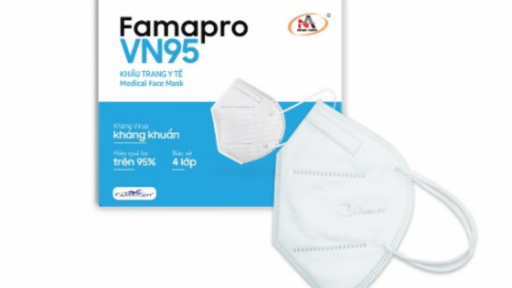 Loạt khẩu trang Famapro và Bush giảm sâu 40%