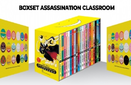 Chương trình khuyến mãi Boxset Assassination Classroom mua nhanh - trúng nhiều