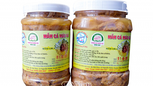 Mắm mào gà đạt chuẩn 3 sao