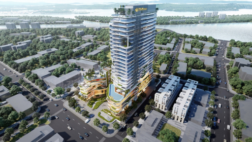 Tập đoàn T&T xây dựng tổ hợp cao ốc thương mại - dịch vụ cao 25 tầng tại Sa Đéc