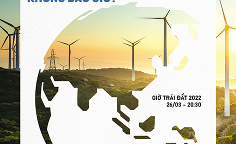 Cùng tắt đèn để lan tỏa chiến dịch Giờ Trái đất năm 2022