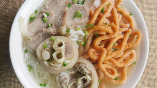 Độc đáo bún suông miền Tây