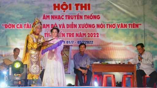 Khai mạc Hội thi Âm nhạc truyền thống “Đờn ca tài tử Nam Bộ và Diễn xướng Nói thơ Vân Tiên”