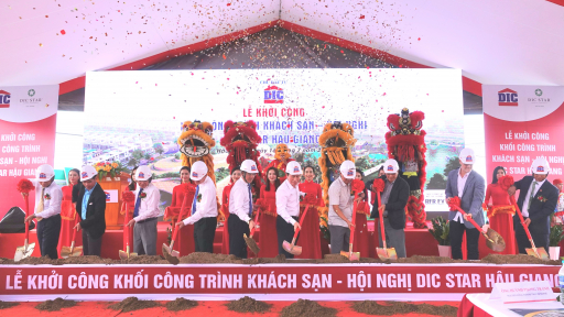 Khởi công khối công trình khách sạn 5 sao đầu tiên tại Hậu Giang