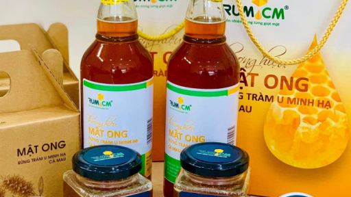 Thưởng trọn hương rừng U Minh với mật ong RUM CM