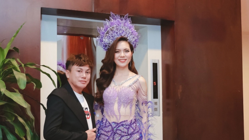 Hoa hậu Lương Kỳ Duyên diện dạ hội của Tommy Nguyễn đấu giá thiện nguyện, thu về 212 triệu đồng