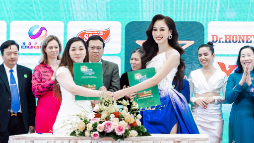 Hoa hậu Đoàn Hồng Trang trở thành Đại sứ hình ảnh cho dược mỹ phẩm HENTA