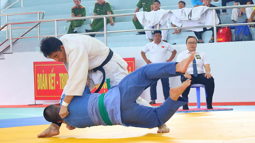 Hậu Giang: Hơn 100 vận động viên tranh tài môn Judo tại Đại hội Thể thao ĐBSCL